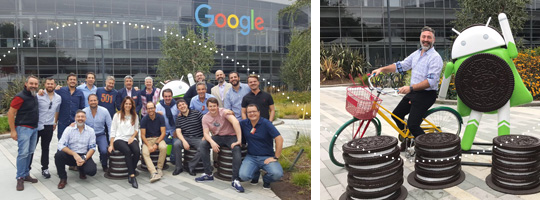 Nuestro Director General viajó a Silicon Valley para una capacitación en Google